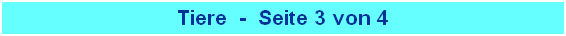 Tiere  -  Seite 3 von 4